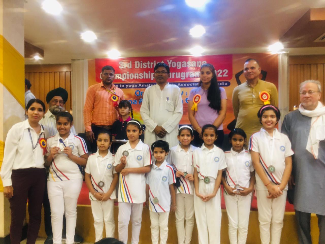 District Gurugram Yoga Championship